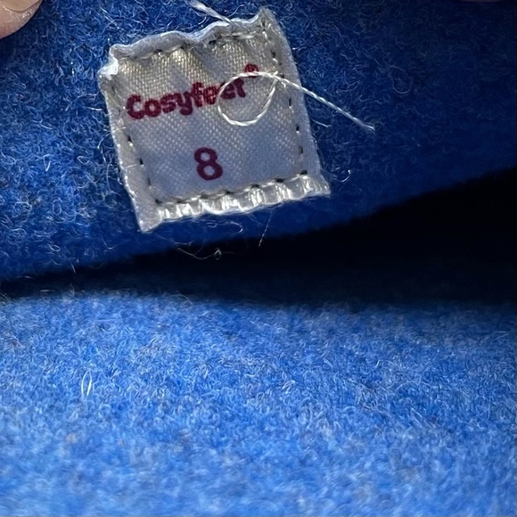 COSYFEET PURE WOOL DONNA CABLE KNIT SWEATER SLIDE ON RUBBER SOLE SLIPPER - Picture 6 of 7